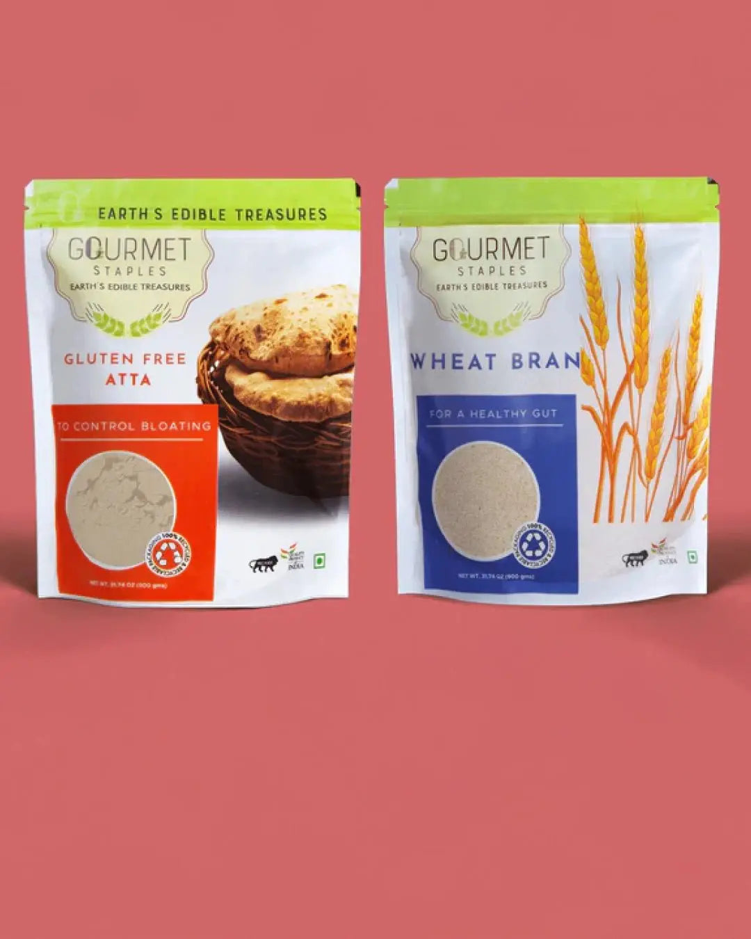 Gluten Free Atta And Wheat Bran - Gourmet Staples