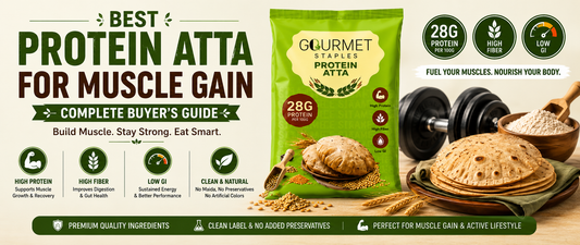 Protein atta for muscle gain