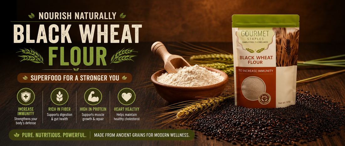 Black wheat flour health benefits