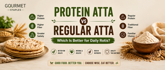 Protein atta vs regular atta