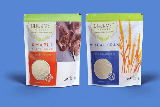Khapli AttaÂ And Wheat Bran