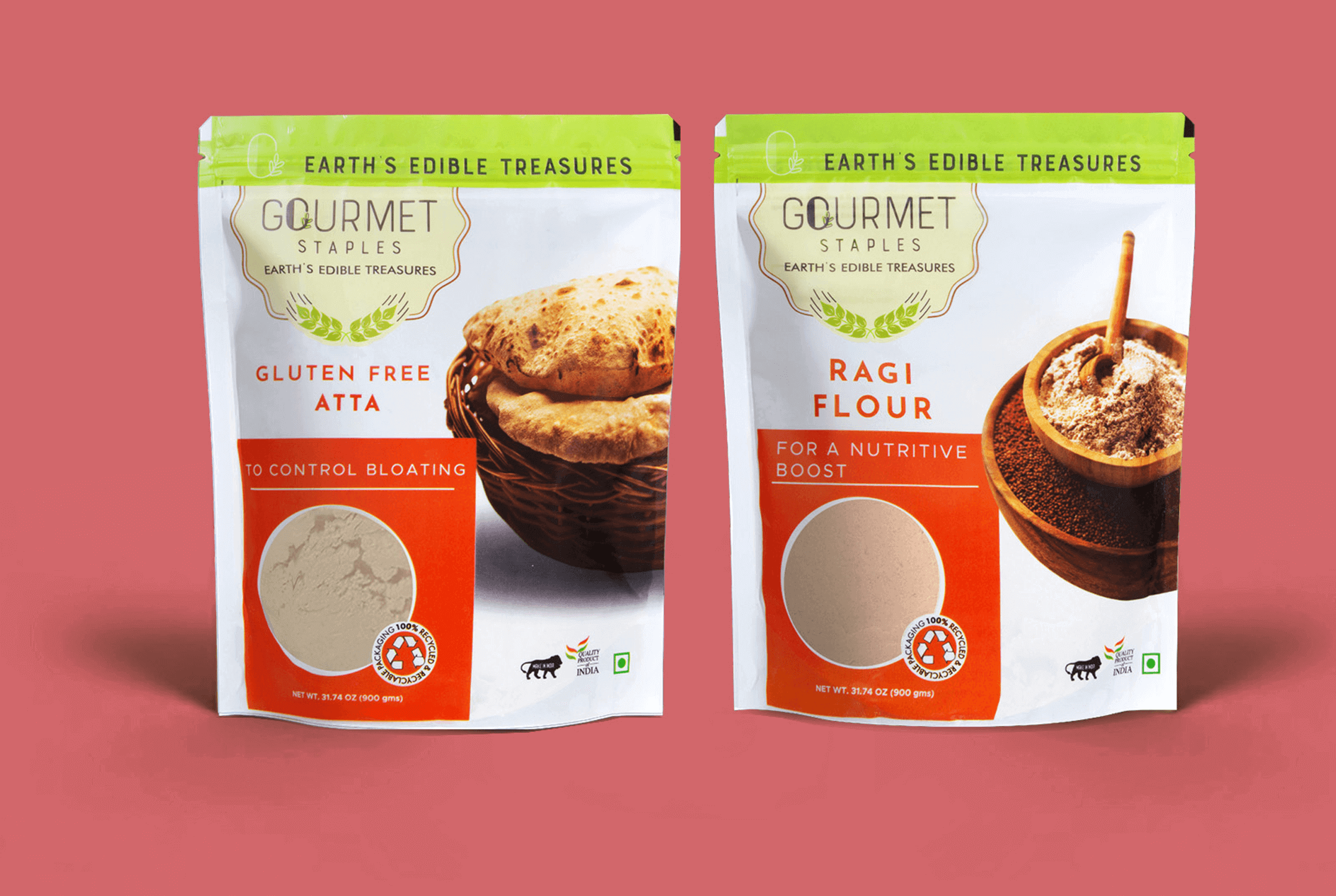 Gluten Free Atta And Ragi Atta