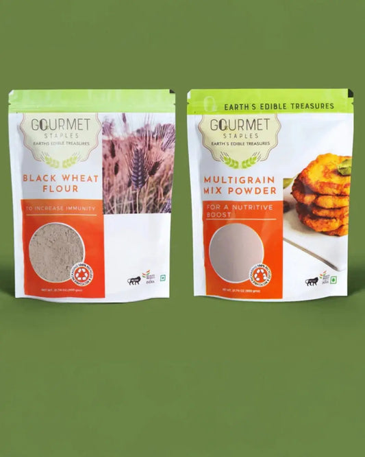 Black Wheat Atta And Multi Grain Mix - Gourmet Staples