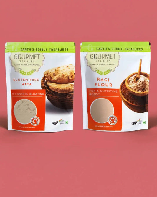 Gluten Free Atta And Ragi Atta - Gourmet Staples