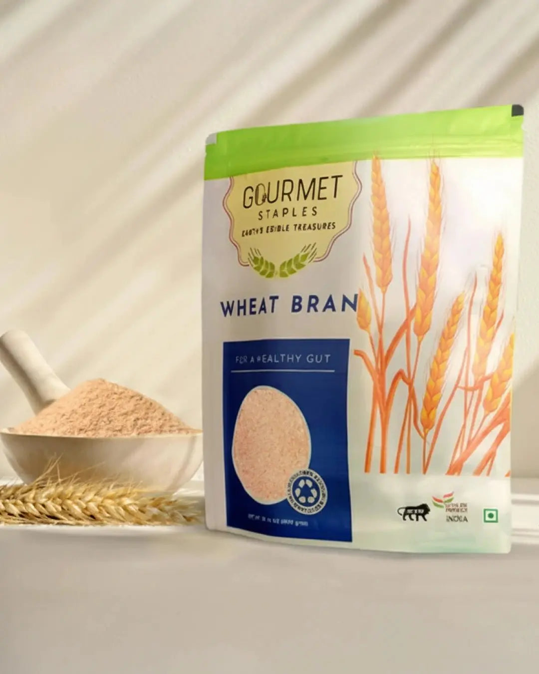 Ragi Atta And Wheat Bran - Gourmet Staples
