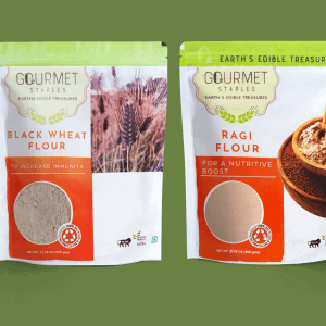 Black Wheat AttaÂ And Ragi Atta