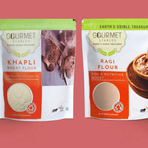 Khapli AttaÂ And Ragi Atta
