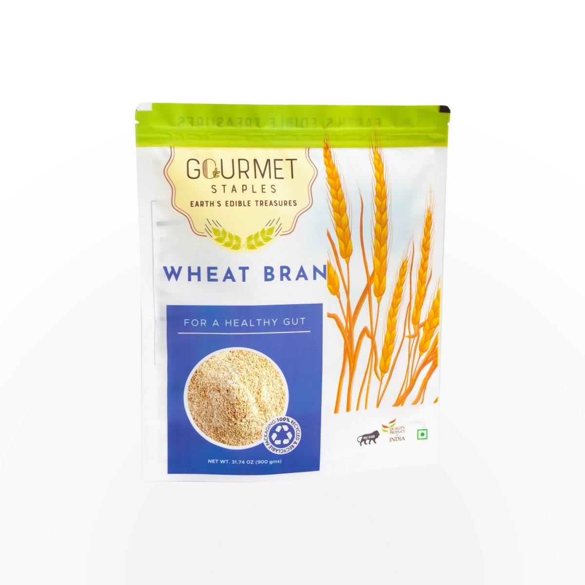 Organic Wheat Bran Flour for Sale Online - Gourmet Staples